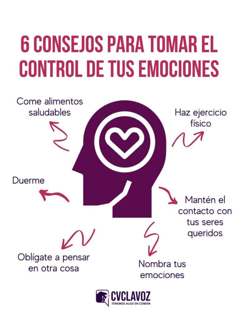 Cómo controlar tus emociones