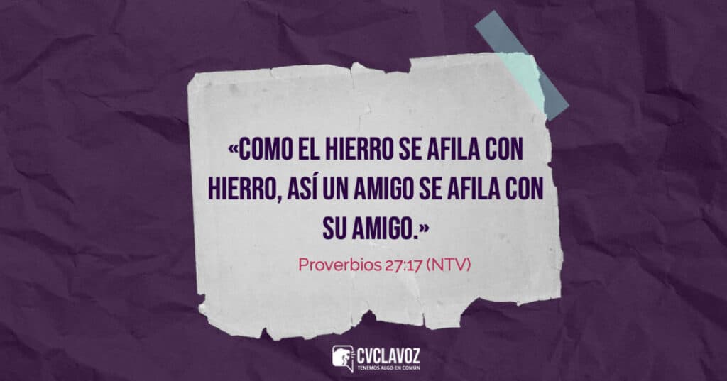 Proverbios 27:17. proverbios sobre amistad
