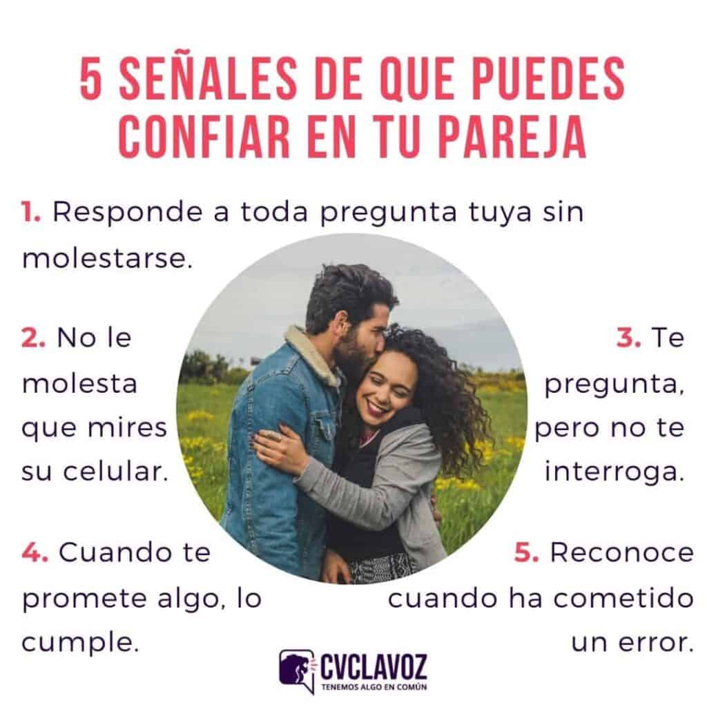 5 señales de que puedes confiar en tu pareja
